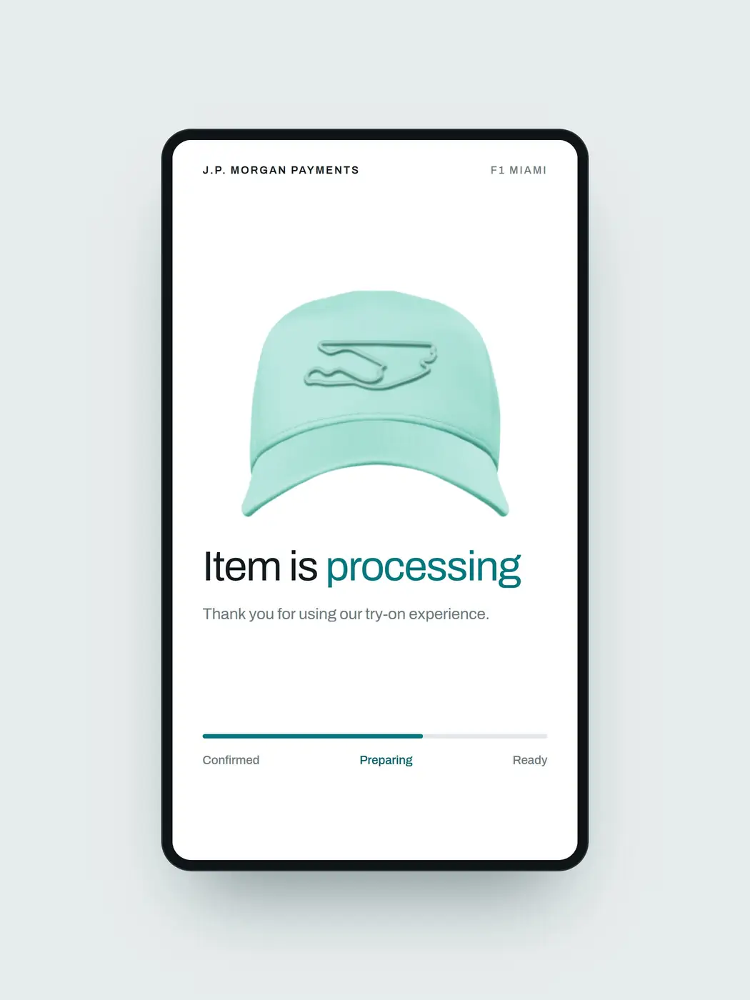 Item is processing