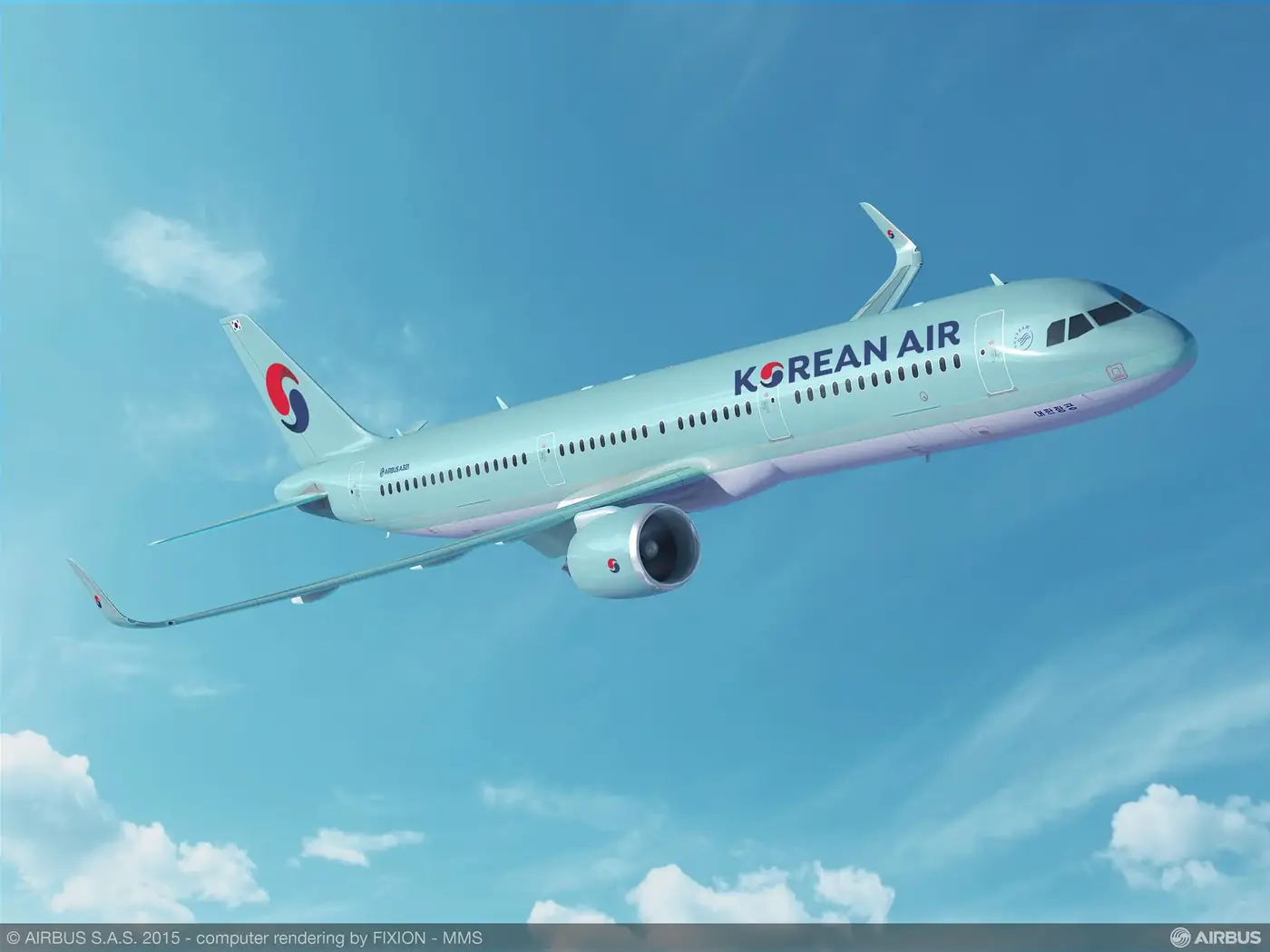 The livery on an Airbus image (composite)