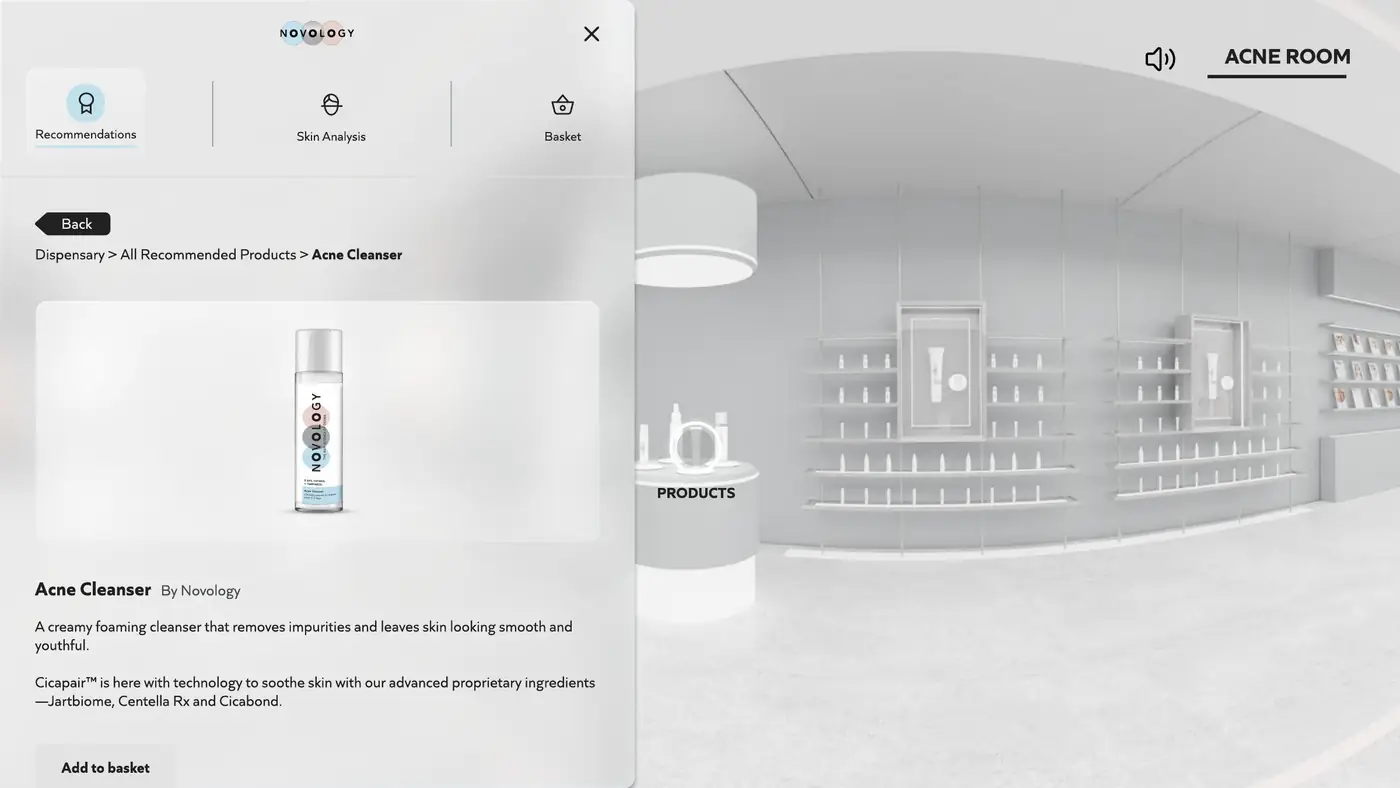 A product, over the room