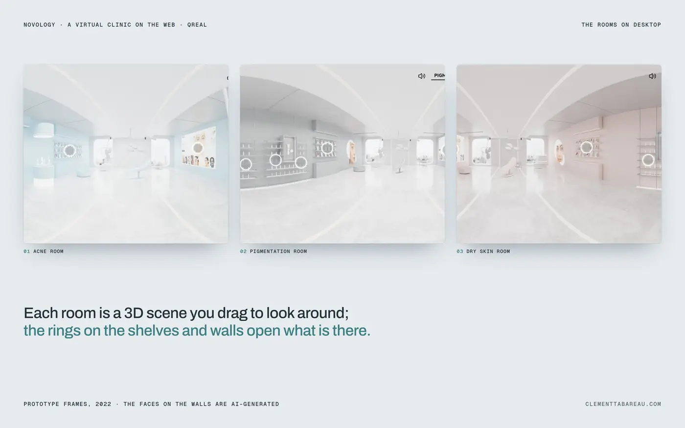 The same rooms on desktop