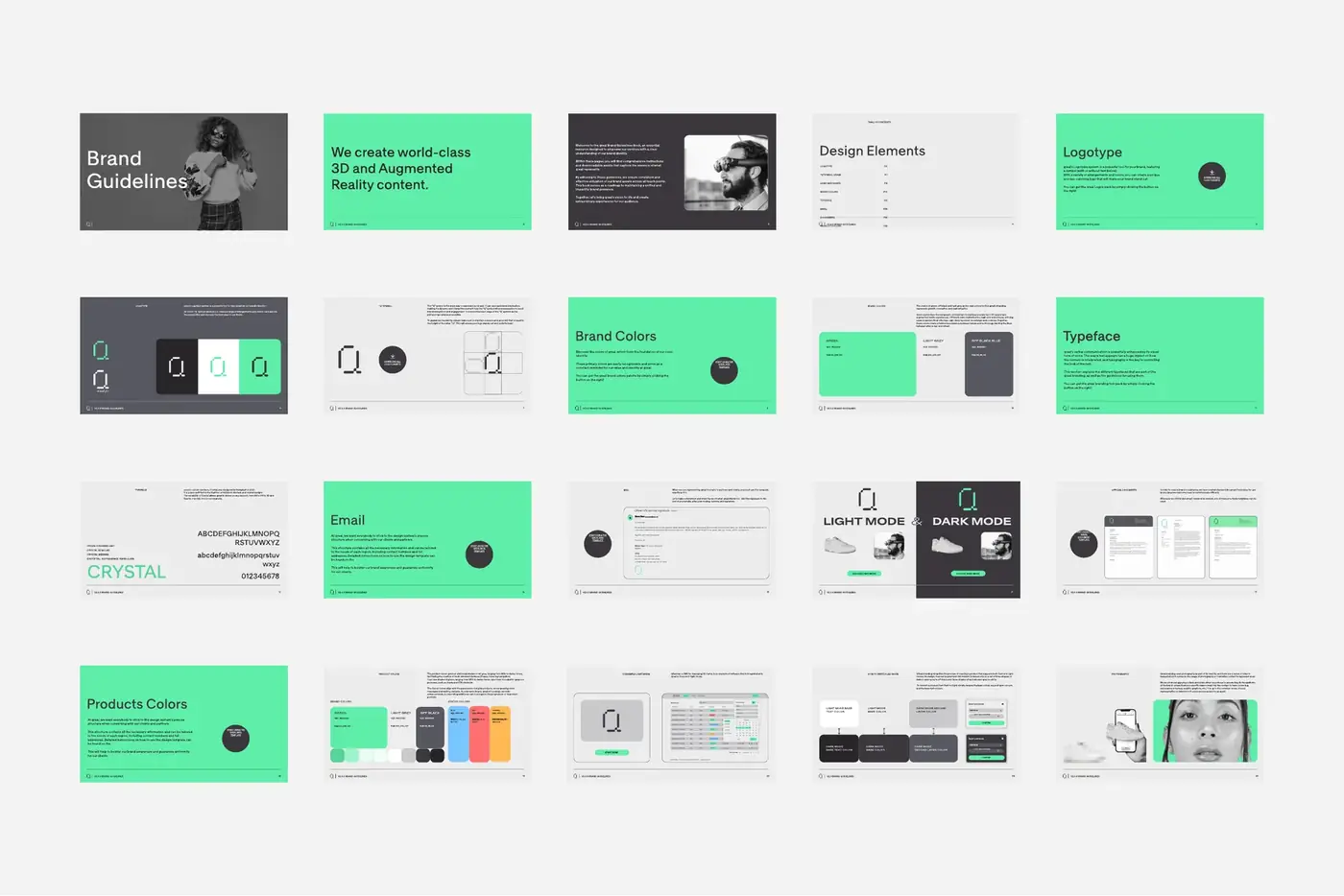 Guideline pages